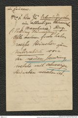 Nachlass Franz Steindachner, Brief von N. Post an Franz Steindachner (04.12.1905), Inv.Nr. 404.04, Seite 8